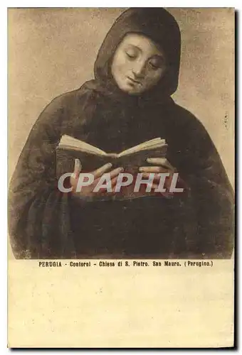 Cartes postales Perugia Contorui Chiesa di S Pietro San Mauro Perugino
