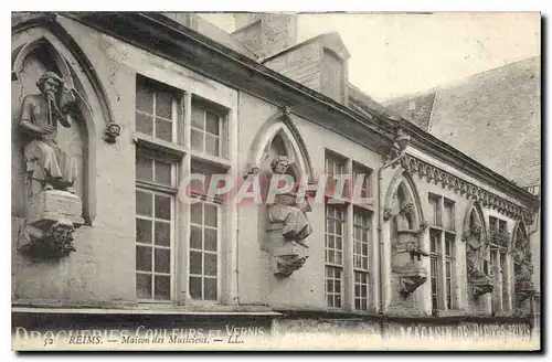 Cartes postales Reims Maison des Musiciens