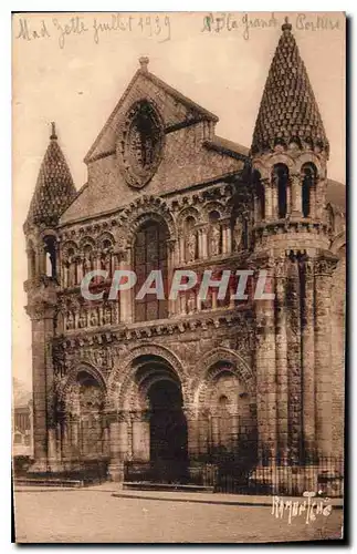 Cartes postales Poitiers Notre Dame la Grande Facade
