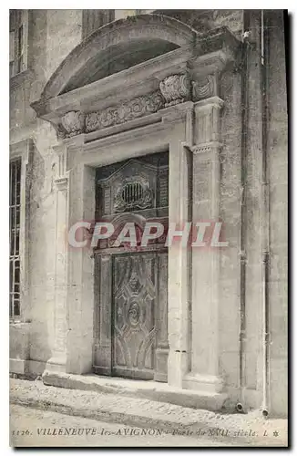 Cartes postales Villeneuve les Avignon Porte du XVII