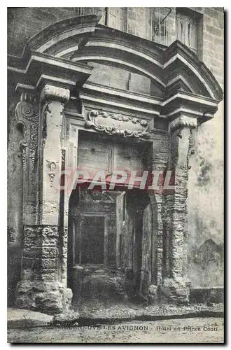 Cartes postales Avignon Hotel du Prince Conti
