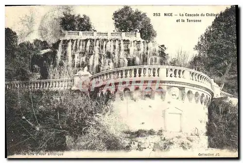 Ansichtskarte AK Nice La Cascade du Chateau et la Terrasse