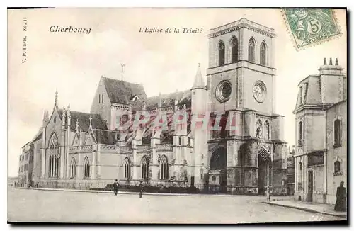 Ansichtskarte AK Cherbourg l'Eglise de la Trinite