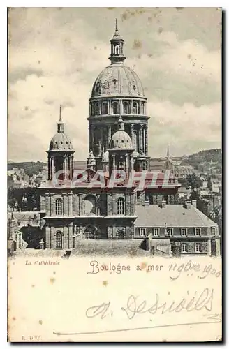 Cartes postales Boulogne sur Mer La Cathedrale