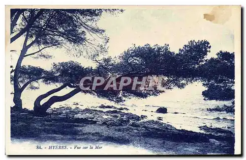 Cartes postales Hyeres Vue sur la Mer