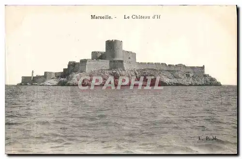 Cartes postales Marseille Le Chateau d'If