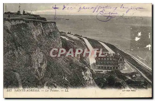 Cartes postales Sainte Adresse Les Falaises