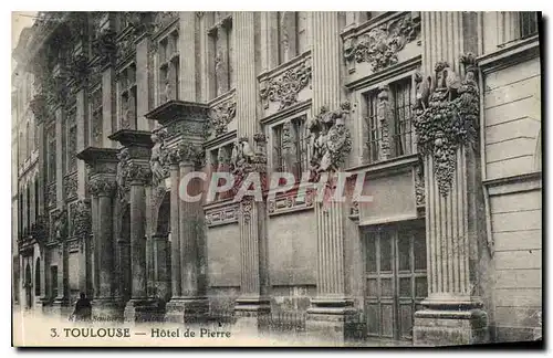 Cartes postales Toulouse Hotel de Pierre