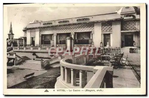 Cartes postales Vittel Le Casino Bluysen arch