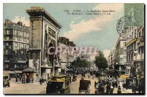 Cartes postales Paris Le Boulevard Saint Denis