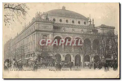 Cartes postales Paris Le Theatre du Chatelet