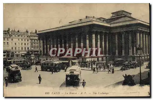 Cartes postales Paris La Bourse