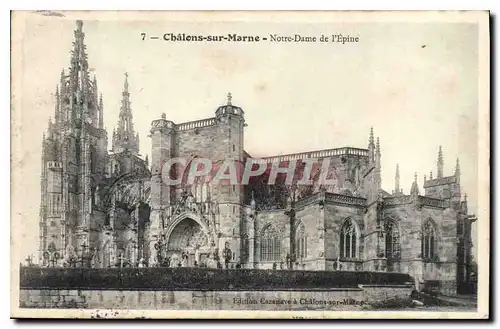 Ansichtskarte AK Chalons sur Marne Notre Dame de l'Epine