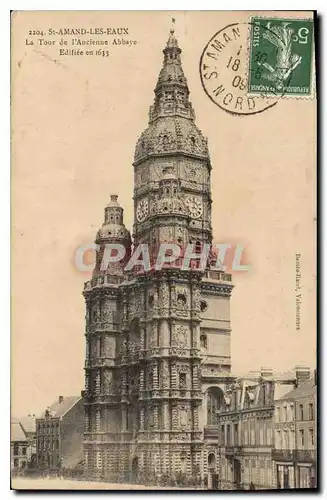 Cartes postales St Amand les Eaux La Tour de l'Ancienne Abbaye