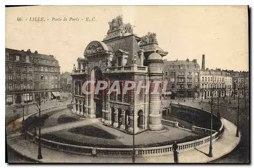 Cartes postales Lille Porte de Paris