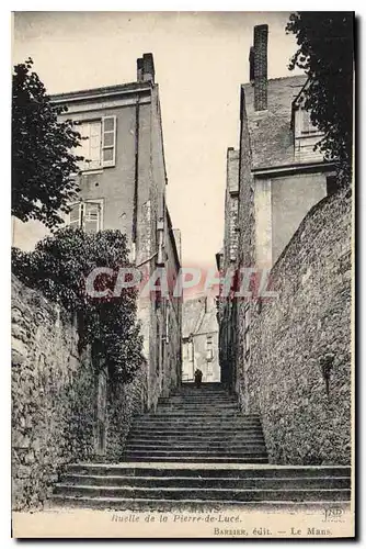 Cartes postales Ruelle de la Pierre de Luce Le Mans