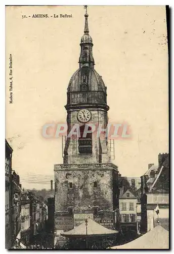 Cartes postales Amiens Le Beffroi