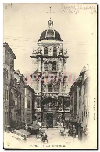 Cartes postales Bourg Eglise Notre Dame