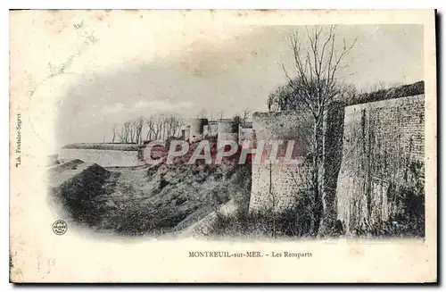 Cartes postales Montreuil sur Mer Les Remparts