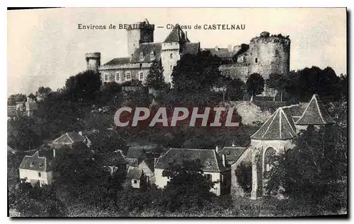 Cartes postales Environs de Beau Chateau de Castelnau
