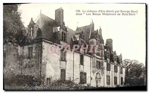 Cartes postales Le Chateau d'Ars decrit par George Sand dans Les Beaux Messieurs de Bois Dore