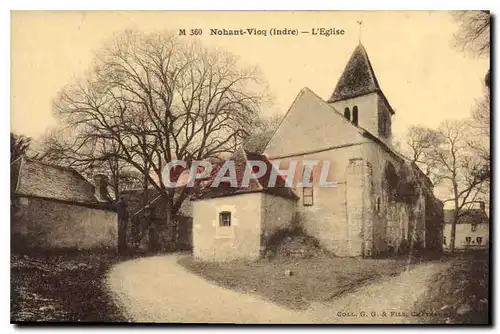 Cartes postales Nohant Vioq Indre L'Eglise