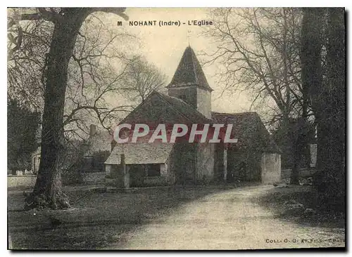 Cartes postales Nohant Indre L'Eglise