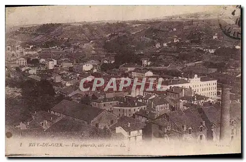 Cartes postales Rive de Gier Vue generale cote est