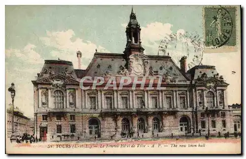 Cartes postales Tours I et L Le Nouvel Hotel de Ville