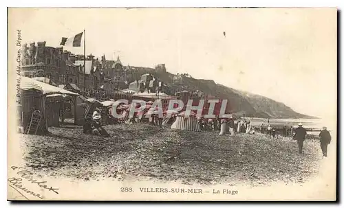 Cartes postales Villers sur Mer La Plage