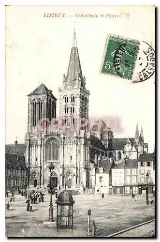 Cartes postales Lisieux Cathedrale St Pierre