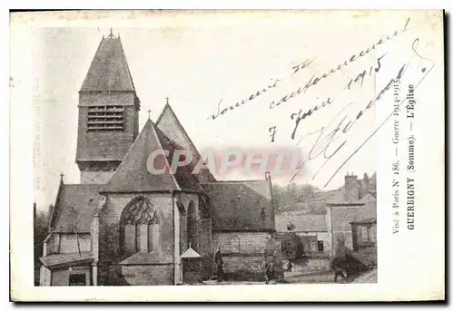 Cartes postales Guerbigny Somme L'Eglise