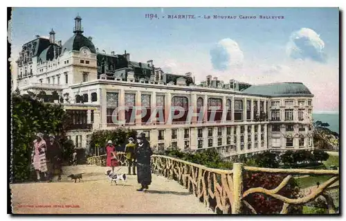 Cartes postales Biarritz Le Nouveau Casino Bellevue