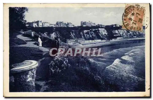 Cartes postales Biarritz Cote Basques La Cote des Basques