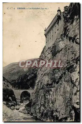 Cartes postales Urdos Le Portalet