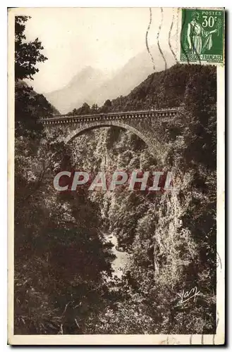 Ansichtskarte AK Saint Sauveur les Bains Le Pont Napoleon