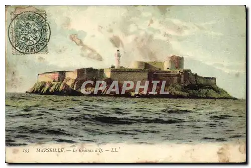 Cartes postales Marseille Le Chateau d'If