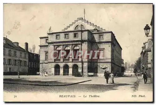 Cartes postales Beauvais Le Theatre