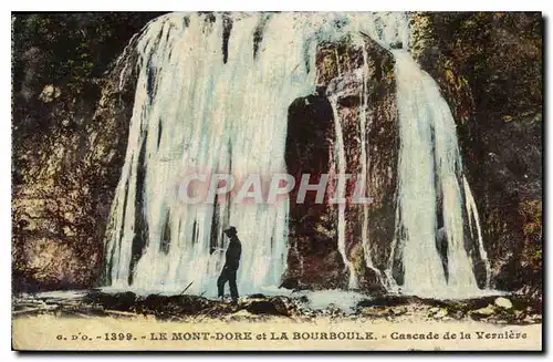 Cartes postales Le Mont Dore et la Bourbole Cascade de la Vernicre