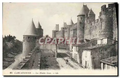 Ansichtskarte AK Carcassonne Les Hautes Lices