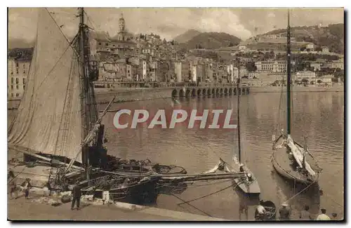 Cartes postales Menton Le Port Bateaux