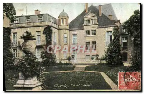 Cartes postales Vichy L'Hotel Sevigne