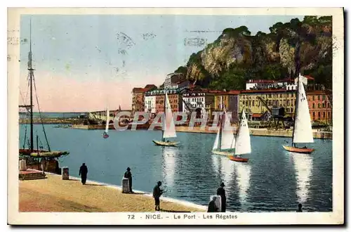 Cartes postales Nice Le Port Les Regates