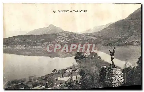 Cartes postales Duingt et Talloire