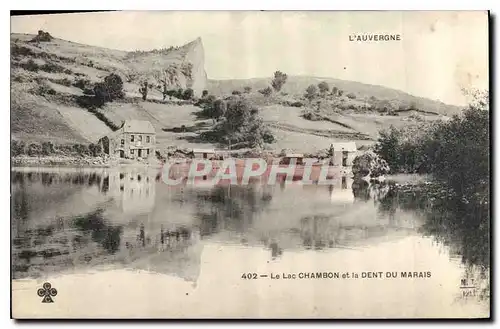 Ansichtskarte AK Le Lac Chambon et la Dent du Marais