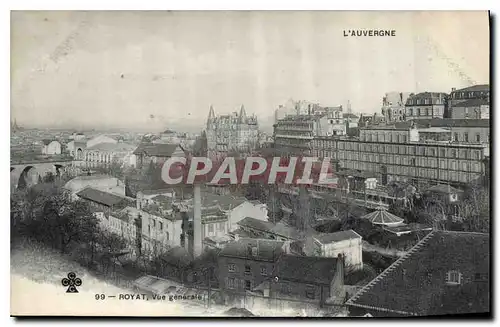 Cartes postales Royat Vue generale