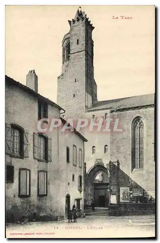 Cartes postales Cordes L'Eglise