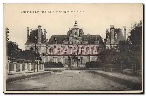 Cartes postales Paris et ses Environs Maisons Laffite Le Chateau