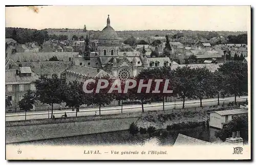 Ansichtskarte AK Laval Vue generale de l'Hopital