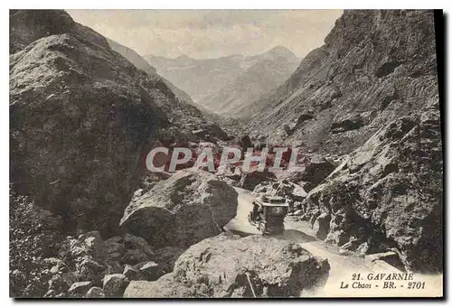 Cartes postales Gavarnie Le Chaos